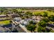 Expansive aerial view of an estate featuring a pool, multiple garages, and verdant surroundings in a countryside setting at 22474 S 199Th Cir, Queen Creek, AZ 85142