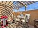 Patio with pergola, seating area, and grill at 7401 N Scottsdale Rd # 3, Paradise Valley, AZ 85253