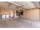 Spacious garage with cabinets and storage space at 13335 W Broken Arrow Dr, Sun City West, AZ 85375