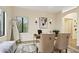 Cozy home office with desk, stylish seating, a large mirror, and ambient lighting at 10401 N Saguaro Blvd # 224, Fountain Hills, AZ 85268