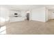 Modern kitchen with white cabinets, granite counters and stainless steel appliances at 36933 W La Paz St, Maricopa, AZ 85138