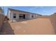 A spacious backyard with a concrete patio, perfect for outdoor entertaining and relaxation at 25137 N 171St Ave, Surprise, AZ 85387
