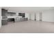 Open floor plan featuring kitchen and spacious living area, perfect for entertaining and everyday living at 25137 N 171St Ave, Surprise, AZ 85387