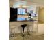 Updated kitchen boasting a breakfast bar and stylish pendant lighting at 272 Leisure World --, Mesa, AZ 85206