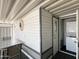 Exterior laundry closet with stacked washer and dryer at 225 S Motherlode Dr, Apache Junction, AZ 85119