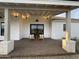 Cozy outdoor patio with seating area, perfect for enjoying the serene backyard at 25219 S 194Th St, Queen Creek, AZ 85142