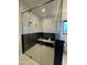 Spacious walk-in shower featuring dual shower heads and a built-in bench at 25219 S 194Th St, Queen Creek, AZ 85142