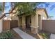 House exterior featuring a covered porch and walkway at 3714 S 58 Dr, Phoenix, AZ 85043