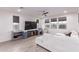Spacious living room with comfortable seating and large TV at 3714 S 58 Dr, Phoenix, AZ 85043