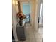 Hallway with decorative bureau and glimpse into bedroom at 402 W Grandview Rd, Phoenix, AZ 85023