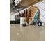 Counter with stylish decor, herringbone tile, and wood cutting boards at 10637 W Eucalyptus Rd, Peoria, AZ 85383