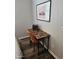 Small office area with modern desk and chair, featuring a fun car poster and great for a room at 10637 W Eucalyptus Rd, Peoria, AZ 85383