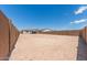 Expansive backyard with potential for a garden, pool, or play area at 18525 E Dario Rd, Gold Canyon, AZ 85118