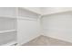 Well-organized walk-in closet featuring built-in shelving and ample storage space at 18525 E Dario Rd, Gold Canyon, AZ 85118