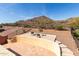 Secluded backyard oasis with patio and stunning views of the desert mountain scenery at 1926 E Siesta Ln, Phoenix, AZ 85024