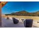 Inviting rooftop deck with seating and mountain views for relaxing and entertaining at 1926 E Siesta Ln, Phoenix, AZ 85024