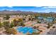 Bright blue basketball courts with mountain views accompany baseball and volleyball fields in this vibrant community space at 10338 E San Salvador Dr, Scottsdale, AZ 85258
