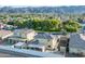 Aerial view of house with mountain views at 1430 E Valencia Dr, Phoenix, AZ 85042