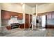 Close-up of kitchen showcasing granite countertops, cabinetry and stainless steel appliances at 2606 N 159Th Dr, Goodyear, AZ 85395