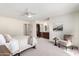 Spacious main bedroom with access to the bathroom and ample closet space at 2107 S Paseo Loma --, Mesa, AZ 85202