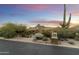 Beautiful home nestled amongst desert landscape and mountains at 27264 N 103Rd Way, Scottsdale, AZ 85262