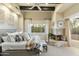 Spacious main bedroom with fireplace and access to private bathroom at 27264 N 103Rd Way, Scottsdale, AZ 85262