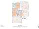 2007 sq ft home floor plan, features 3 bedrooms, 2 bathrooms, and a 2 car garage at 916 E Beautiful Ln, Phoenix, AZ 85042