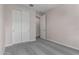 This bedroom has neutral paint, carpet, and closet with sliding doors at 18714 E Panchito Dr, Gold Canyon, AZ 85118