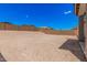 Spacious backyard area with brick wall providing privacy at 18762 E Panchito Dr, Gold Canyon, AZ 85118