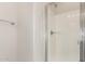 Bright bathroom featuring a clear glass shower enclosure and modern fixtures at 18792 E Panchito Dr, Gold Canyon, AZ 85118