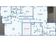 Upstairs floor plan featuring bedrooms, bathrooms, laundry, and open loft area at 4526 E Vista Bonita Dr, Phoenix, AZ 85050