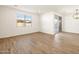 Bright dining area with tile floors and sliding glass doors at 4314 W Josephine St, San Tan Valley, AZ 85144