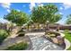 Relaxing gazebo with picnic tables and grills at 1132 W Pagoda Ave, Queen Creek, AZ 85140