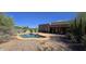 Inviting backyard with a sparkling pool, desert plants, perfect for outdoor living at 2926 W Tanya Trl, Phoenix, AZ 85086