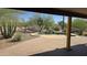 Inviting backyard pool area with brick pavers and desert landscaping for relaxing outdoor living at 2926 W Tanya Trl, Phoenix, AZ 85086