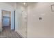 Large walk-in shower with glass enclosure at 40000 W Bunker Dr, Maricopa, AZ 85138