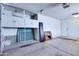 Spacious garage with storage cabinets and ample room for parking at 9902 W Sandstone Dr, Sun City, AZ 85351