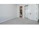 This bedroom showcases a closet and a bathroom at 1284 E Coconino Way, Gilbert, AZ 85298