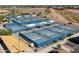 Well-lit pickleball courts in a community setting at 2086 E Mead Dr, Gilbert, AZ 85298