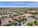 An aerial of the home in a well-manicured neighborhood at 4301 E Taurus Pl, Chandler, AZ 85249