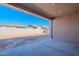 Large backyard with block wall and open space at 19026 W Ocotillo Rd, Waddell, AZ 85355