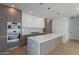 Contemporary kitchen featuring stainless steel appliances and stylish cabinets at 2130 E Turney Ave # 4, Phoenix, AZ 85016
