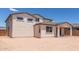 Backyard with covered patio and ample space for outdoor living and entertaining at 18711 E Panchito Dr, Gold Canyon, AZ 85118