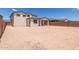 Large backyard with a covered patio, ideal for creating your dream outdoor oasis at 18711 E Panchito Dr, Gold Canyon, AZ 85118