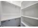 Closet with shelving and a clothing bar provides ample storage space at 3295 W Mesquite St, Phoenix, AZ 85086