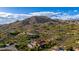 Desert home with stunning mountain views, lush desert landscaping and a sparkling pool at 42383 N 111Th Pl, Scottsdale, AZ 85262