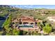 Luxury home aerial showcasing a pool, large lot, and views at 42383 N 111Th Pl, Scottsdale, AZ 85262