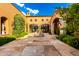 Beautiful desert home with a paver courtyard featuring a large water feature at 42383 N 111Th Pl, Scottsdale, AZ 85262