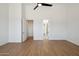 Open, bright bedroom with multiple doorways at 13653 E Aloe Vera Dr, Scottsdale, AZ 85262