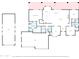 Detailed floor plan showcasing layout, garage, and room sizes of the home at 13653 E Aloe Vera Dr, Scottsdale, AZ 85262
